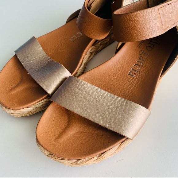 Pedro Garcia Jaida Metallic Leather Sandals - Picture 3 of 7